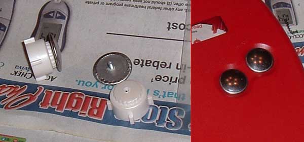 Button assembly details
