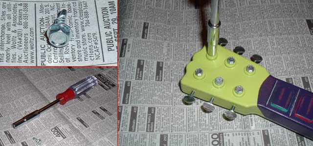 Tuning posts installation